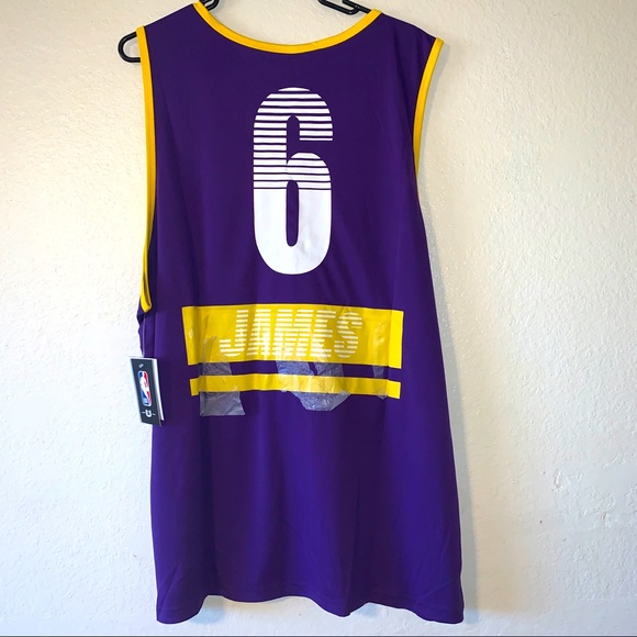 Men’s NBA Los Angels Lakers Lebron Jersey (XXL) - Picture 2 of 2